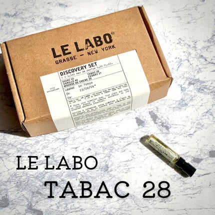 TABAC 28/LE LABO/香水(その他)を使ったクチコミ(1枚目)