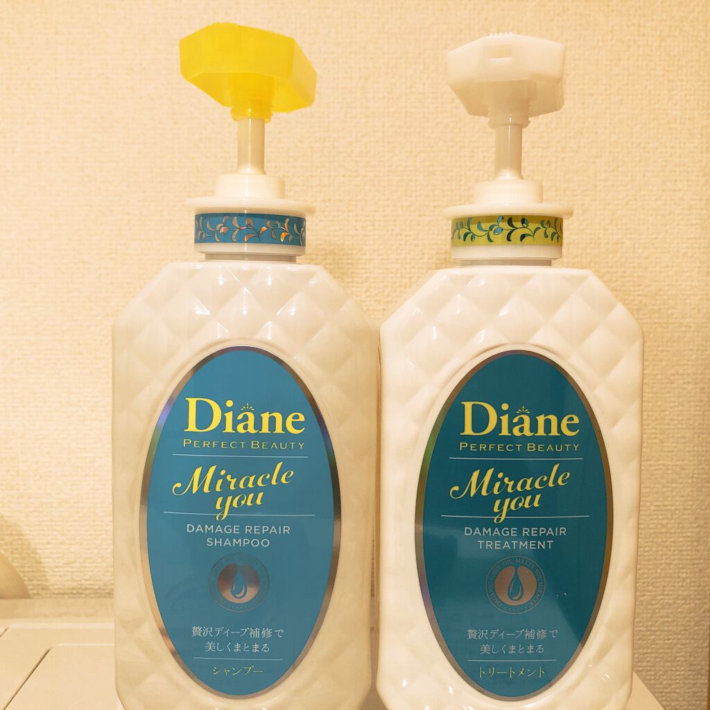 ミラクルユー/シャンプー＆トリートメント/ダイアン/市販シャンプーを使ったクチコミ（1枚目）