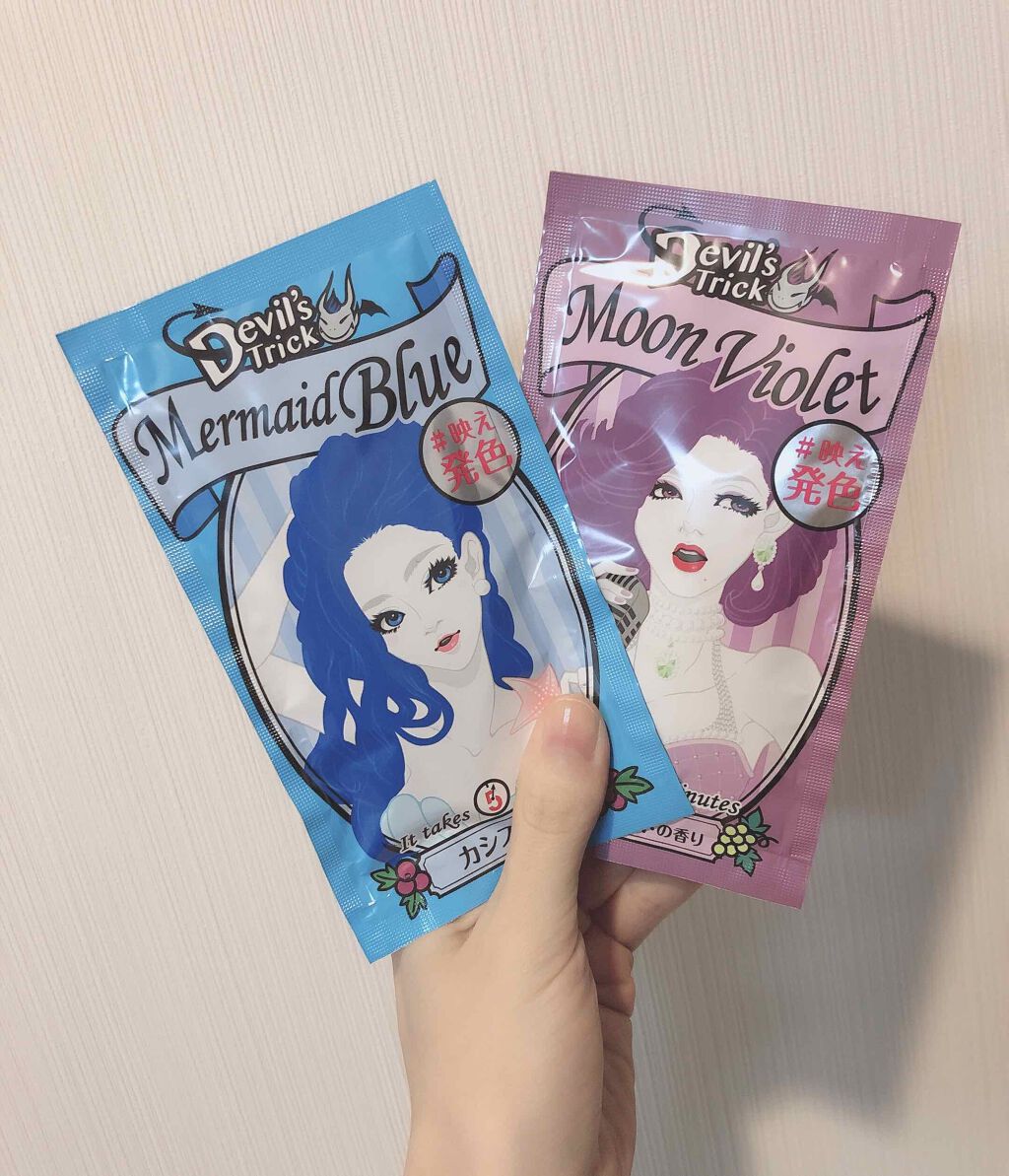 デビルズトリック/クイスクイス/ヘアカラーを使ったクチコミ(2枚目)