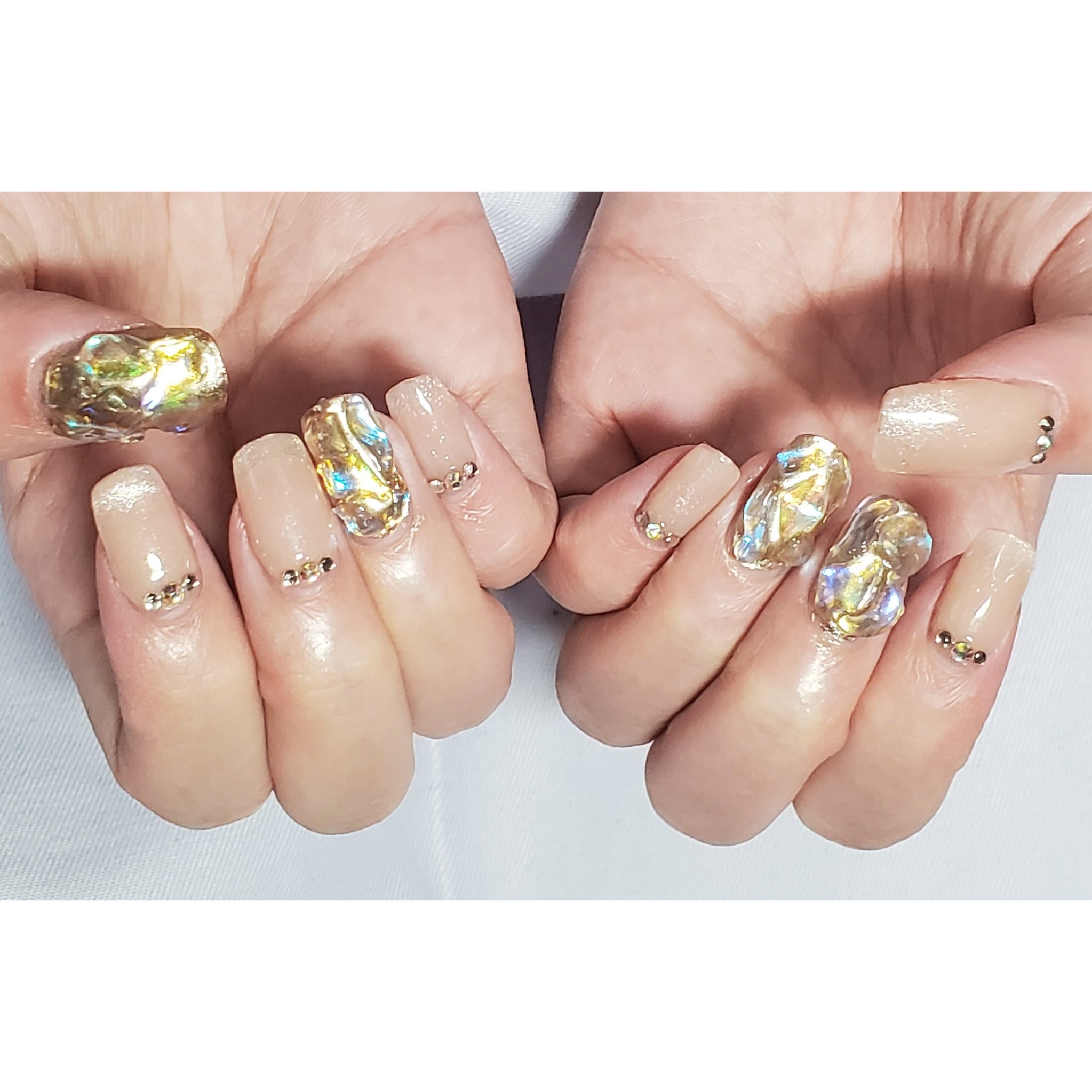 ハードトップジェル/LULUGEL/ジェルネイルを使ったクチコミ（3枚目）