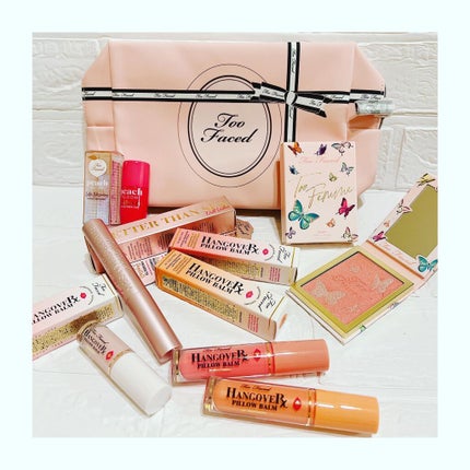 ピーチブルーム リップ & チーク ティント/Too Faced/リキッドチークを使ったクチコミ(3枚目)