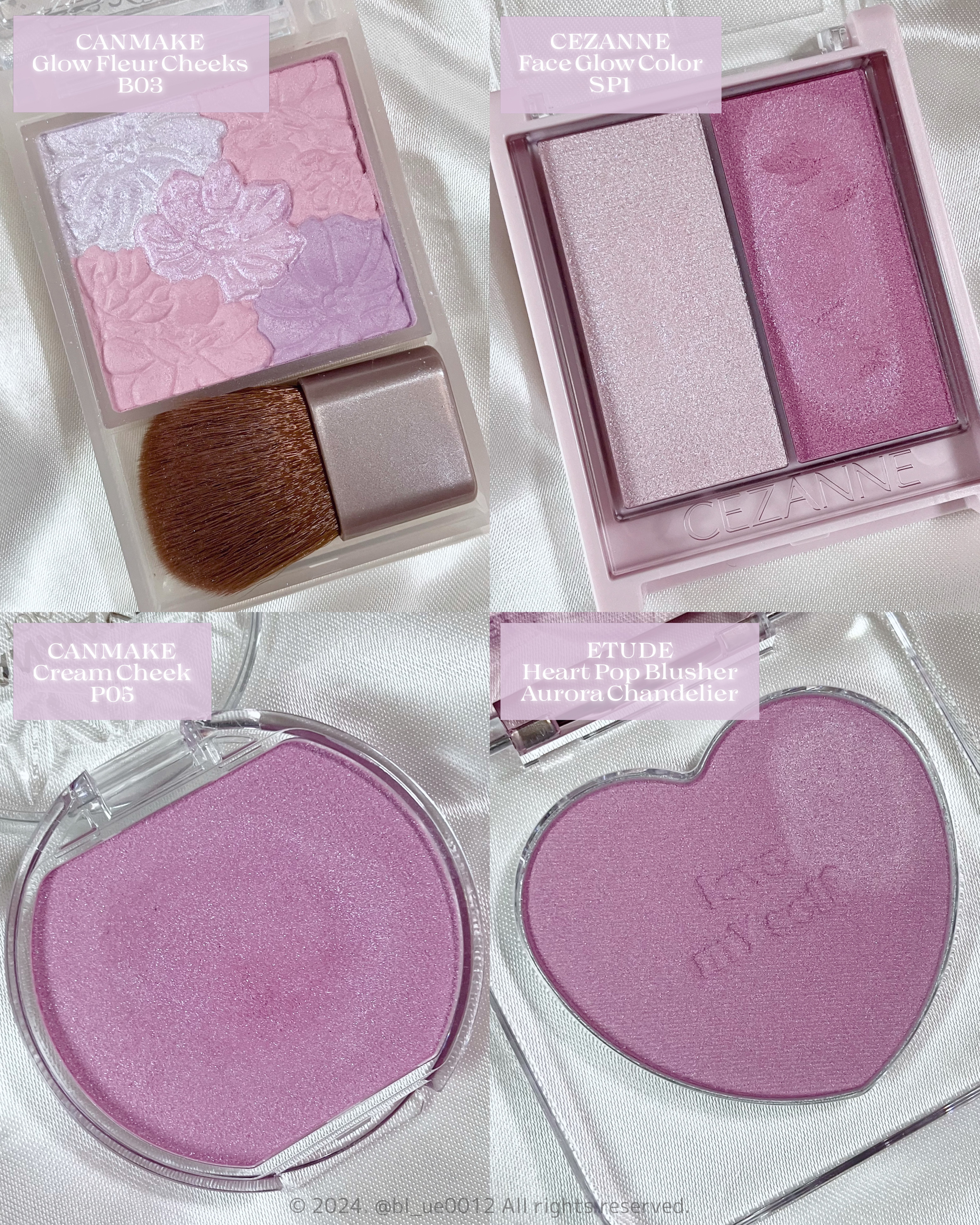 ハートポップブラッシャー/ETUDE/パウダーチークを使ったクチコミ（3枚目）