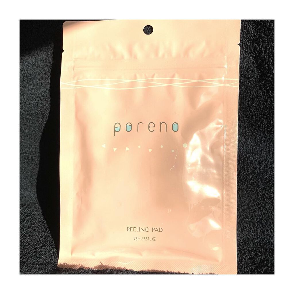 ピーリングパッド ポアノ/ウツクシア/トナーパッドを使ったクチコミ（1枚目）
