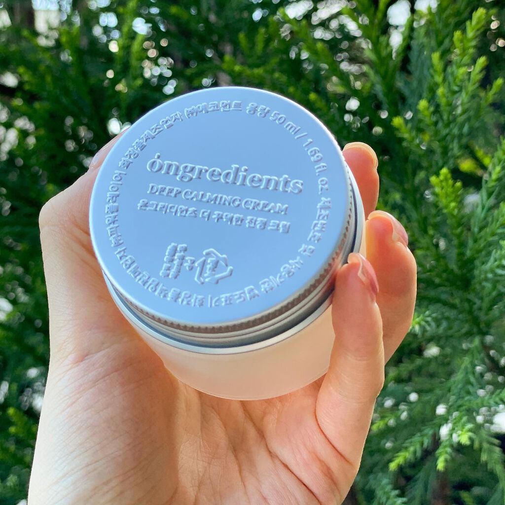 ディープカーミングクリーム/Ongredients/フェイスクリームを使ったクチコミ(3枚目)