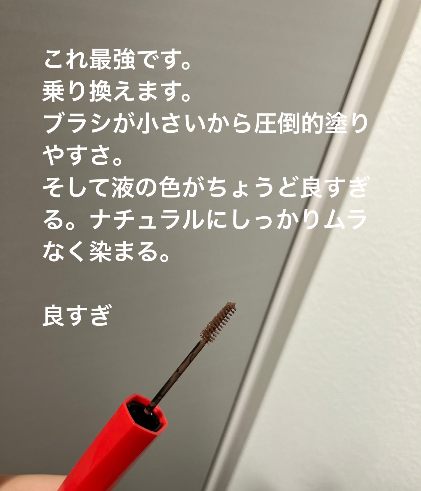 フィルム眉カラー/デジャヴュ/眉マスカラを使ったクチコミ(2枚目)