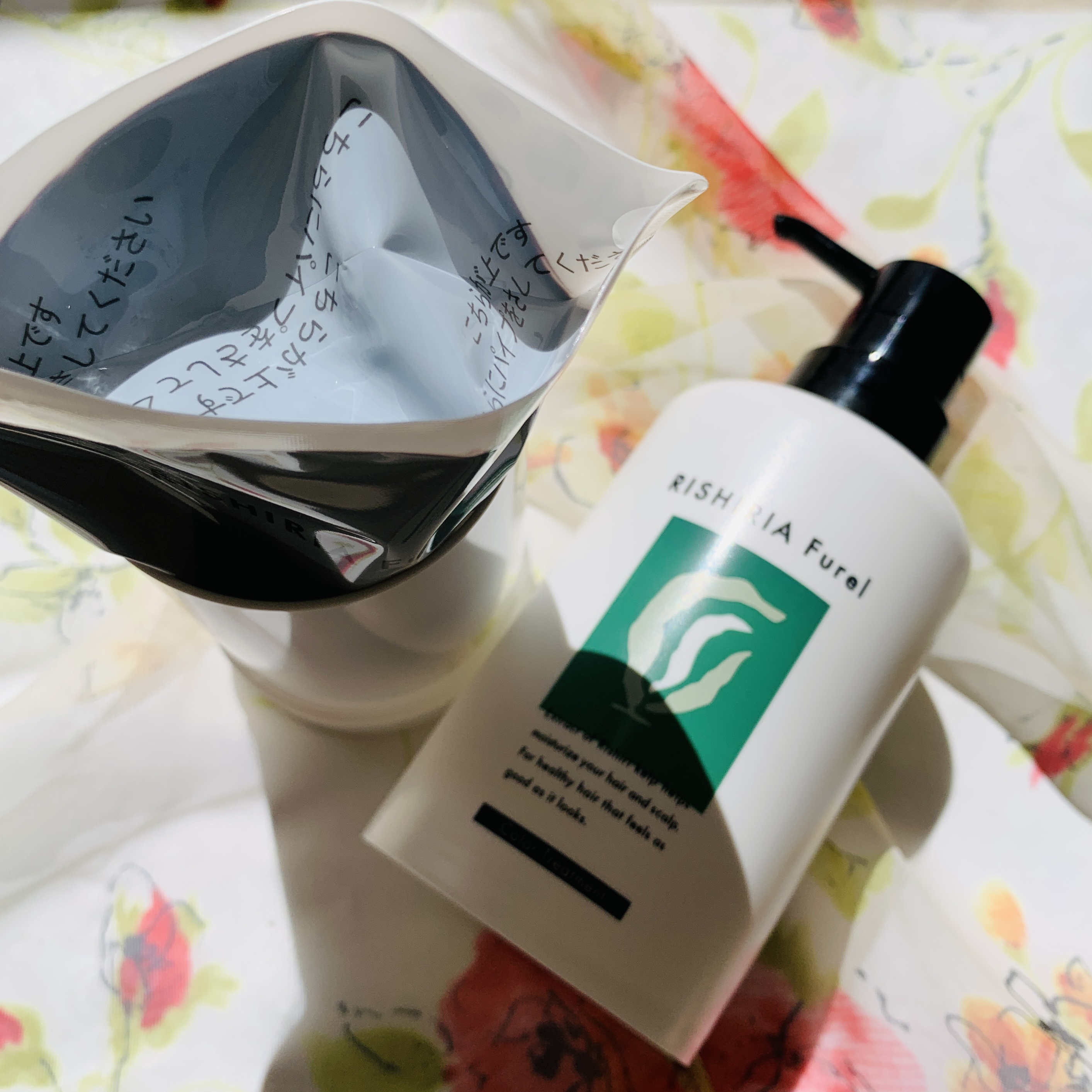 カラートリートメント ダークブラウン/RISHIRIA Furel/ヘアカラーを使ったクチコミ（3枚目）