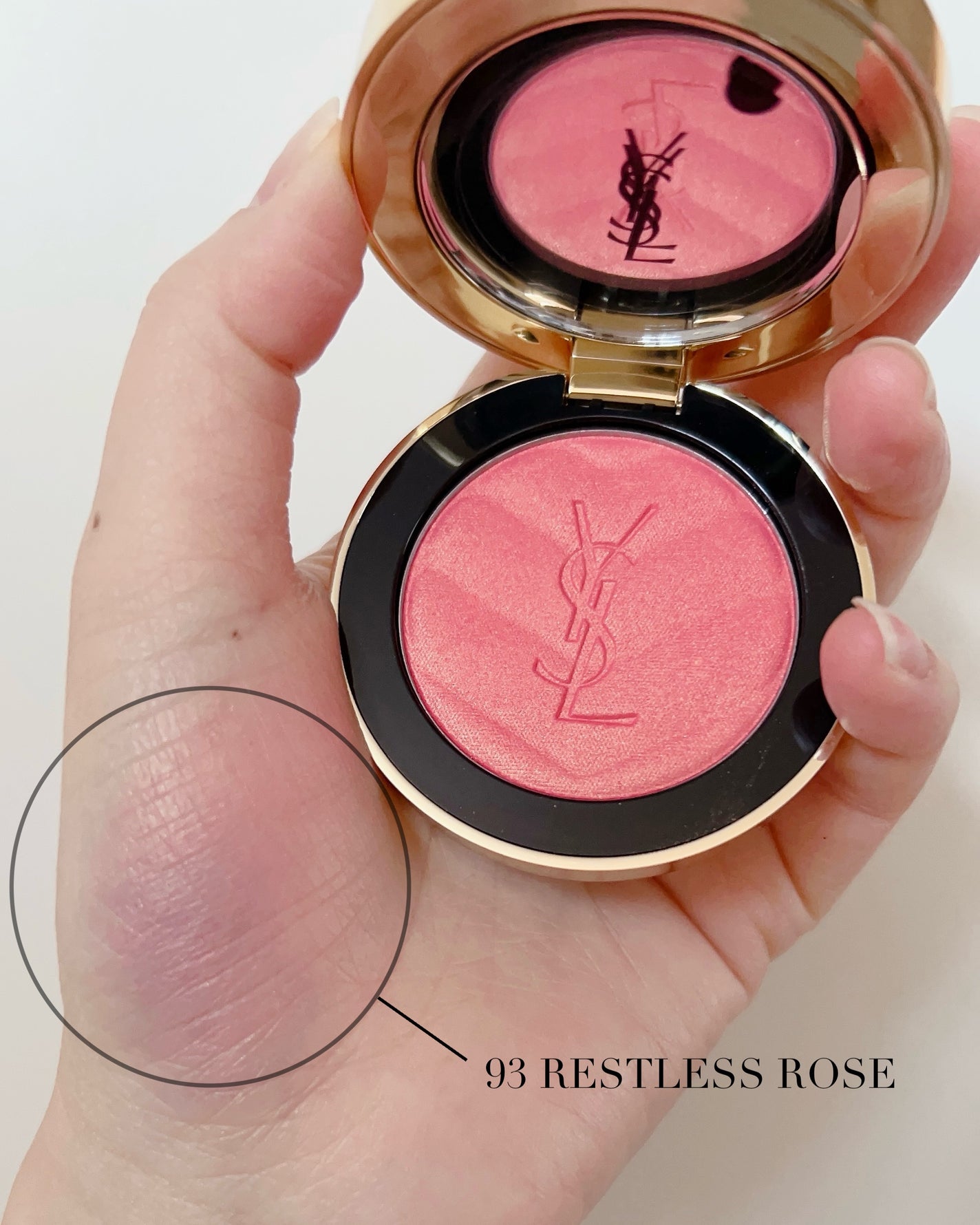 YSL メイクミーブラッシュ パウダー/YVES SAINT LAURENT BEAUTE/パウダーチークを使ったクチコミ(4枚目)