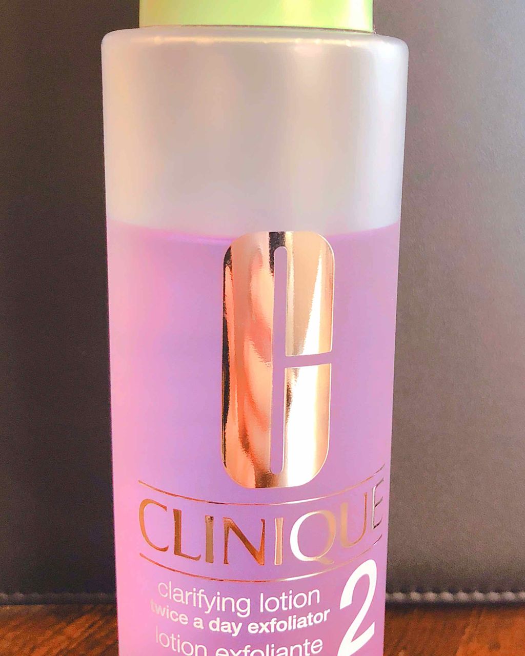 クラリファイング ローション 2/CLINIQUE/拭き取り化粧水を使ったクチコミ（1枚目）