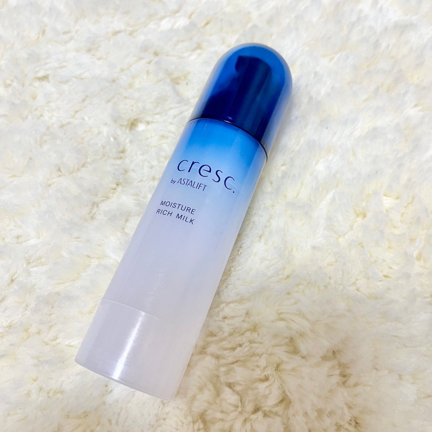 モイスチュア リッチミルク/cresc. by ASTALIFT/乳液を使ったクチコミ(1枚目)