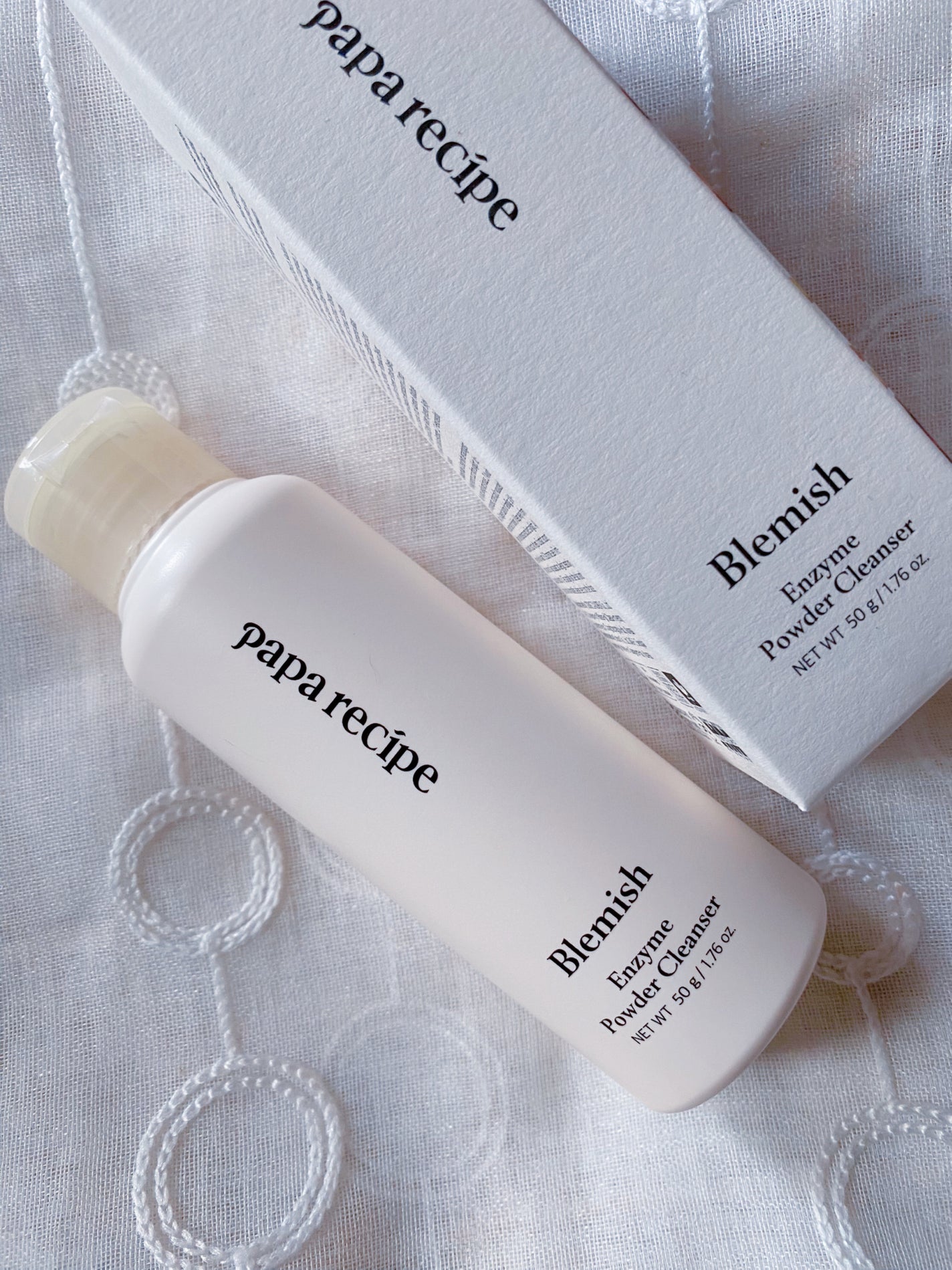 ブレミッシュ 酵素 洗顔パウダー/PAPA RECIPE/洗顔パウダーを使ったクチコミ(1枚目)