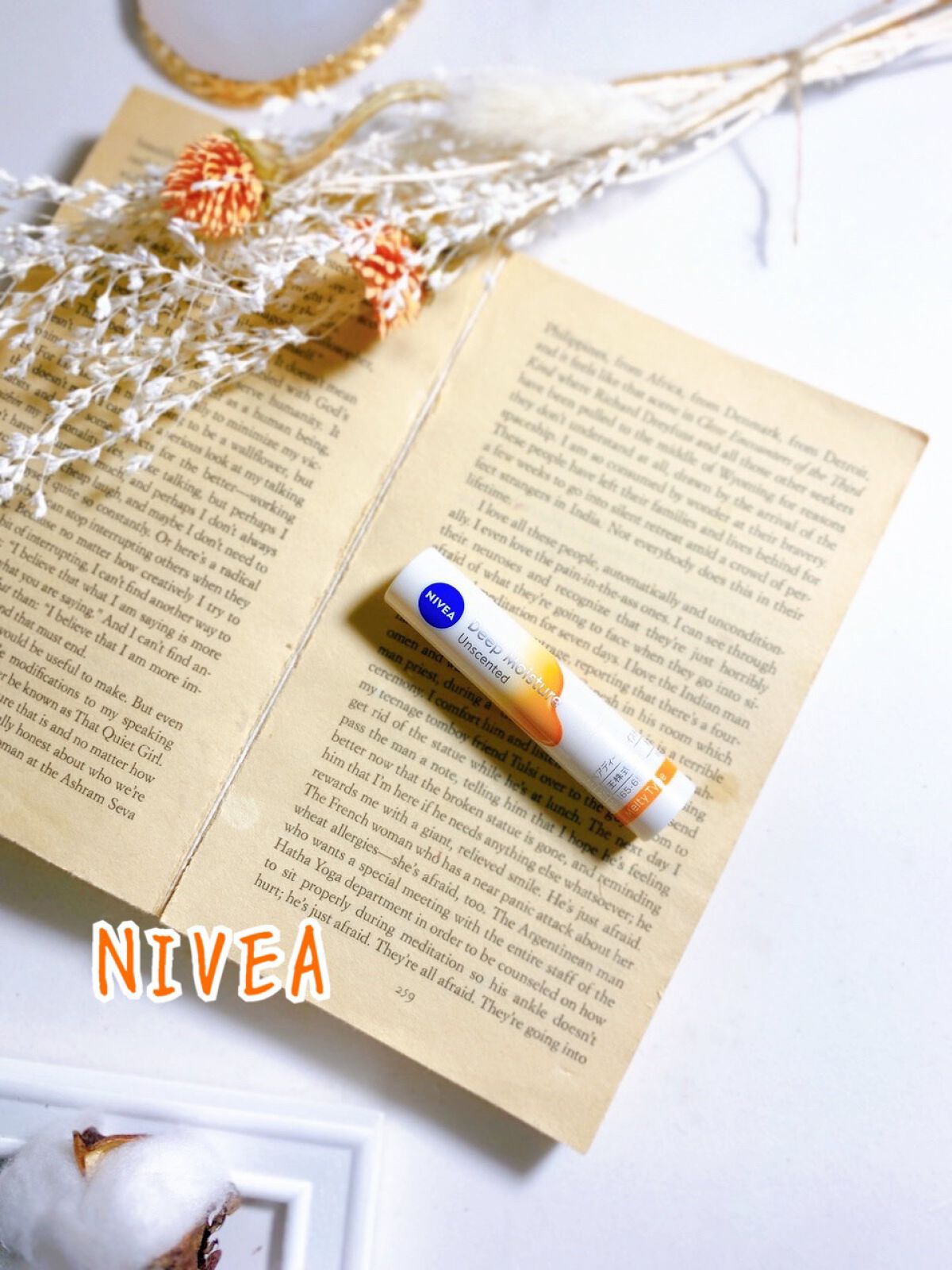 ニベア ディープモイスチャーリップ メルティタイプ/ニベア/リップクリームを使ったクチコミ(3枚目)