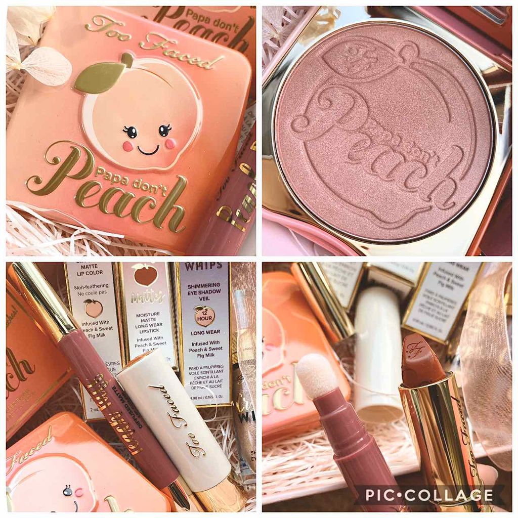 パパドントピーチ インフューズド チーク/Too Faced/パウダーチークを使ったクチコミ(3枚目)