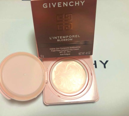 ランタンポレル ブロッサム クリーム コンパクト/GIVENCHY/化粧下地を使ったクチコミ(1枚目)