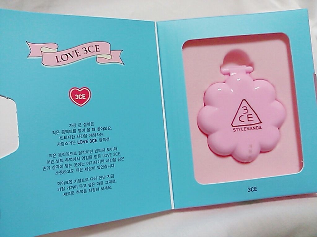 LOVE 3ce DUO SHADOW/3CE/アイシャドウパレットを使ったクチコミ（1枚目）