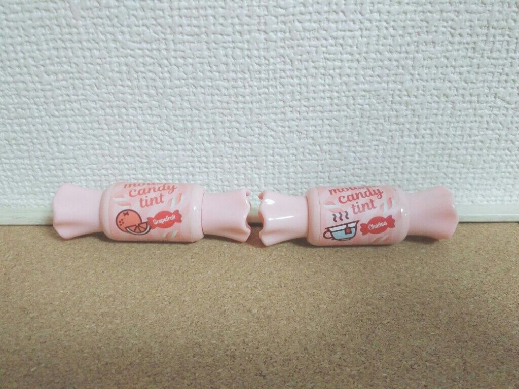 ムース キャンディー ティント/the SAEM/リップティントを使ったクチコミ（2枚目）