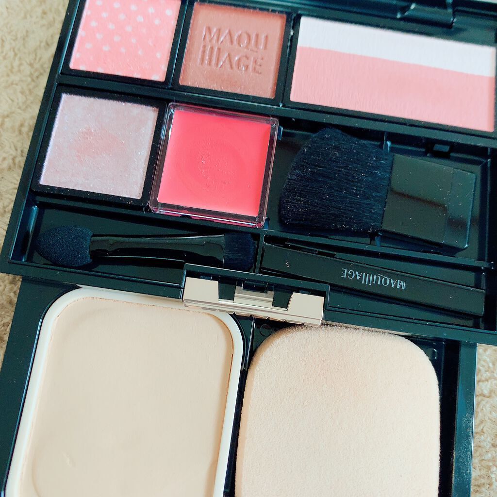 ドラマティックパウダリー EX/マキアージュ/パウダーファンデーションを使ったクチコミ(3枚目)