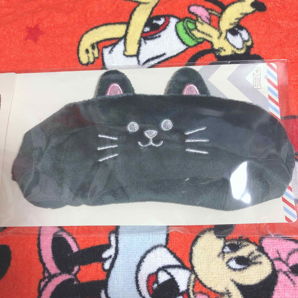 あんさん(*´꒳`*)🌻 on LIPS 「こちら💁♂️💁♀️ダイソーで購入したアイマスクです🌸眠りに..」(2枚目)