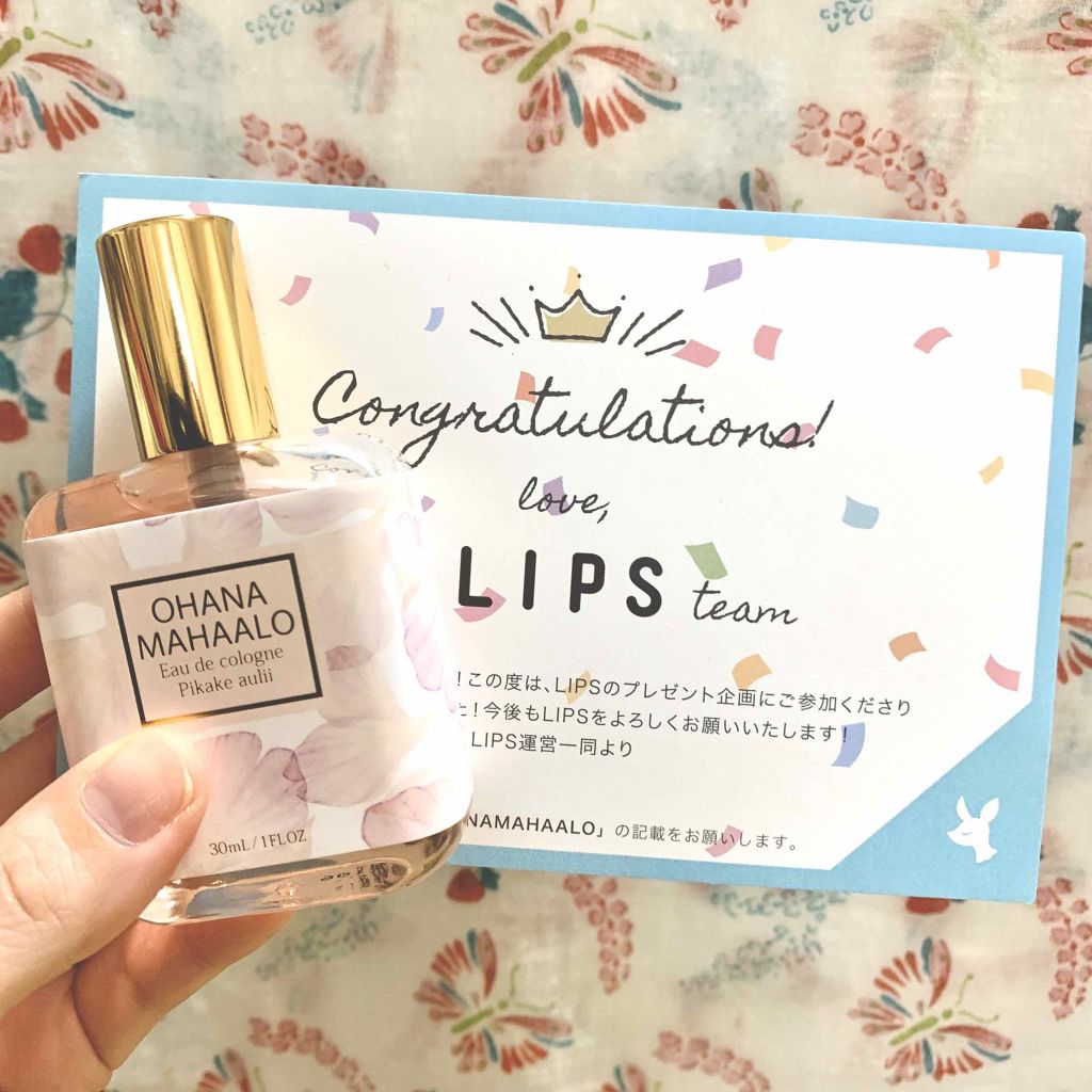 オハナ・マハロ オーデコロン <ピカケ アウリィ>/OHANA MAHAALO/香水(レディース)を使ったクチコミ（2枚目）