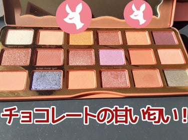 ベター ザン チョコレート ココア アイシャドウ パレット/Too Faced/アイシャドウパレットを使ったクチコミ（3枚目）