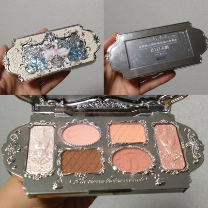 フラワーノーズスワンバレエシリーズ アイシャドウパレット/FlowerKnows/アイシャドウパレットを使ったクチコミ(5枚目)