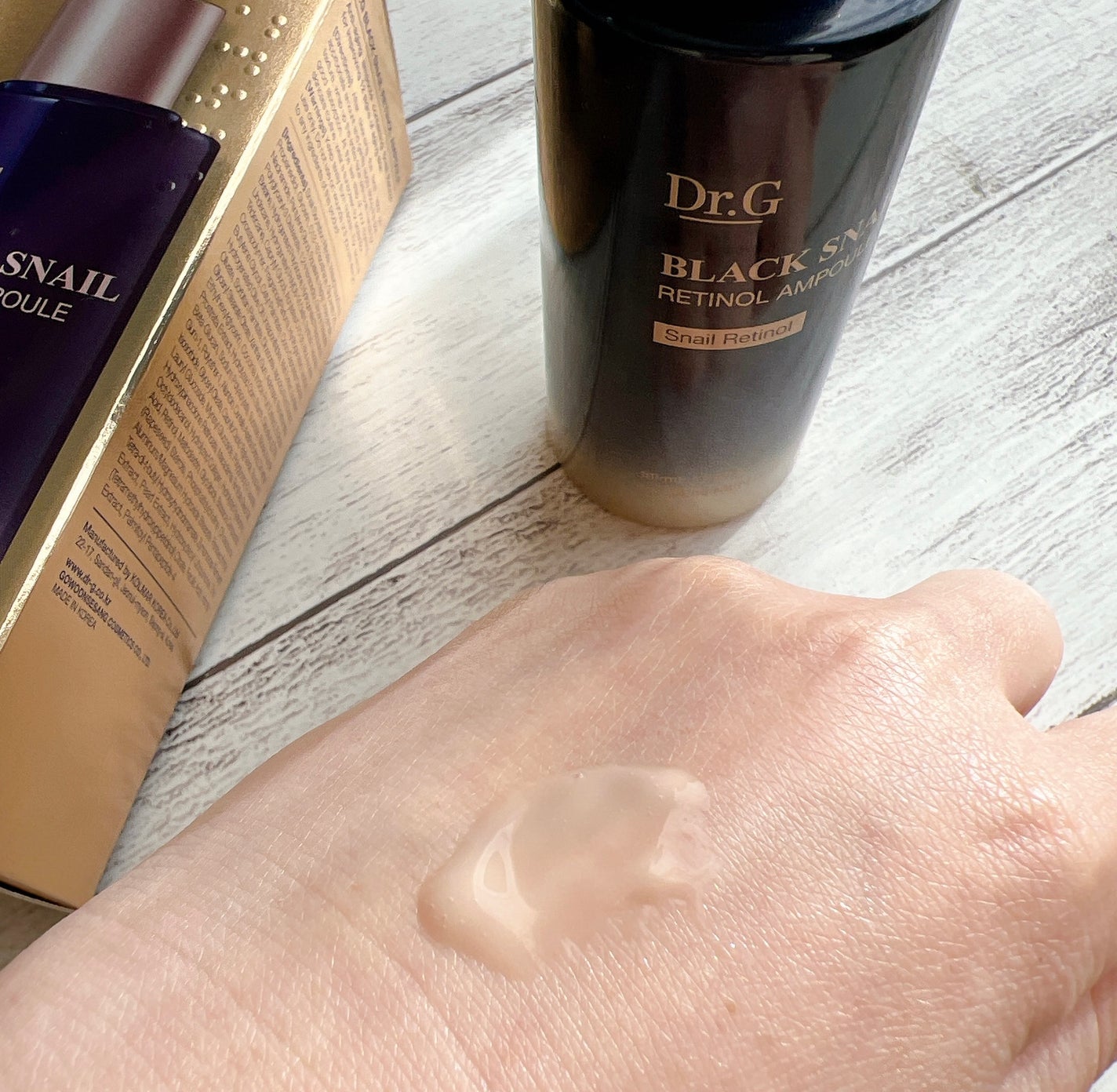 ブラックスネイルレチノールセラム/Dr.G/美容液を使ったクチコミ(3枚目)