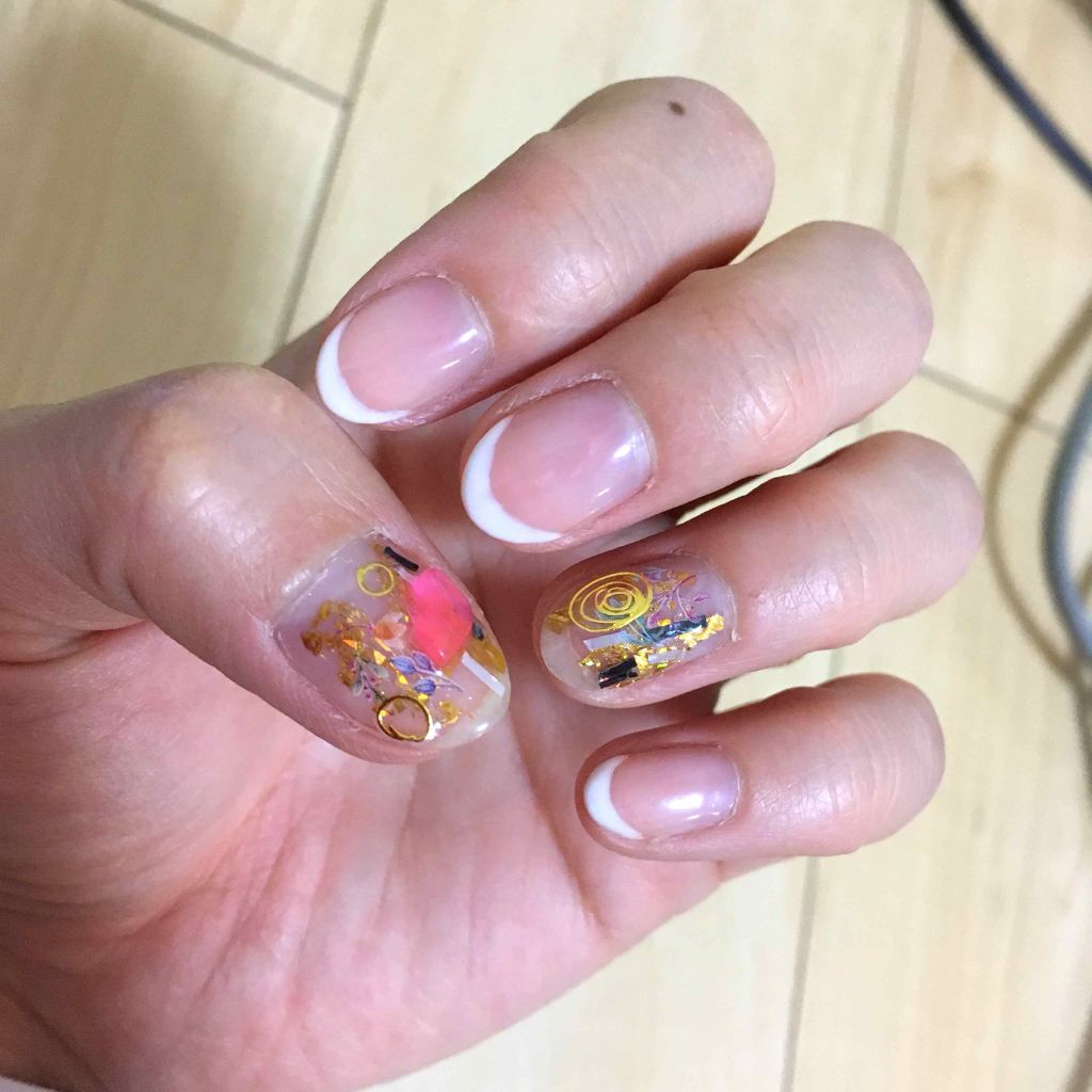 EB ボトルジェル トップ＆ベース/eternal basic/ネイルトップコートを使ったクチコミ（2枚目）