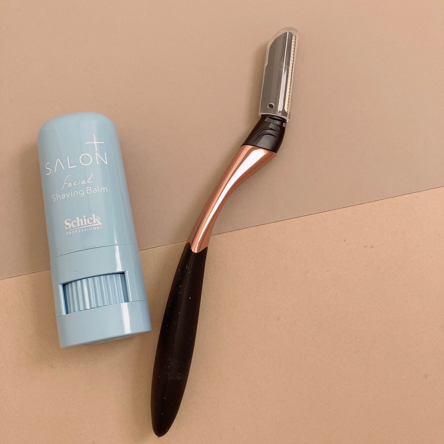 サロンプラス トーンアップ フェイススムーサー ホルダー(刃付き)/サロンプラス/シェーバーを使ったクチコミ(3枚目)