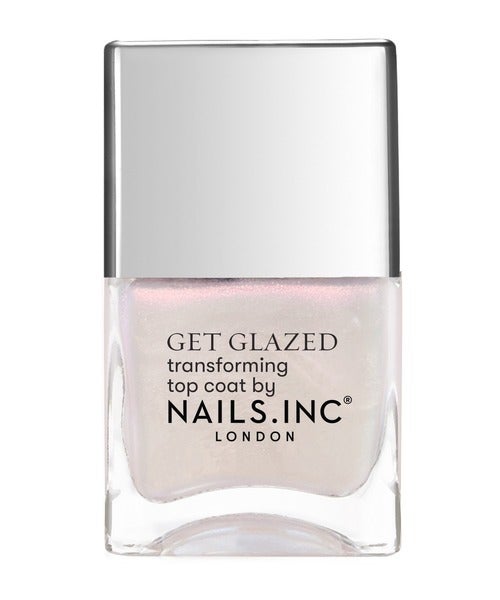 ネイルズ インク ゲット グレーズド シマリング トップコート nails inc.