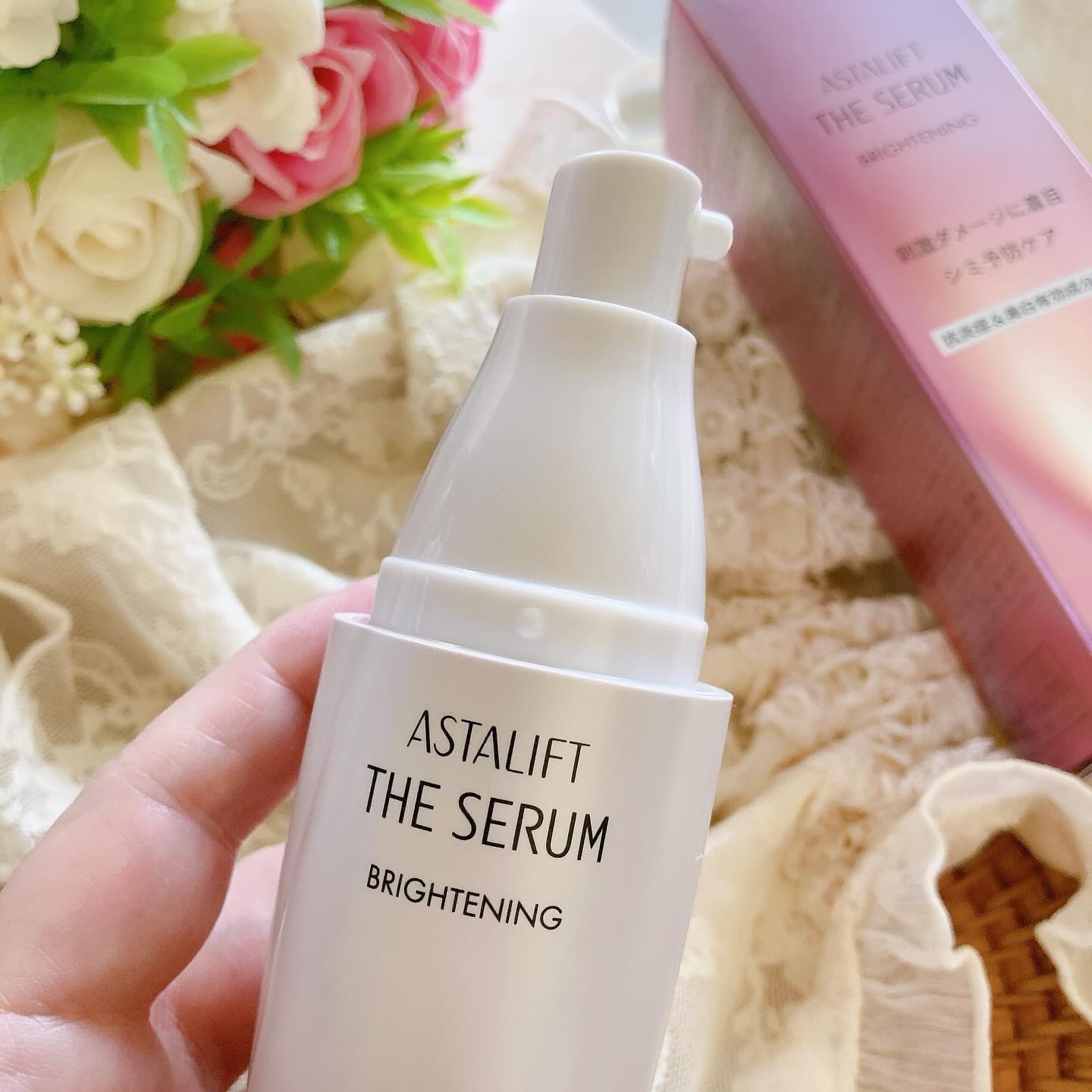 ザ セラム ブライトニング/アスタリフト/美容液を使ったクチコミ（2枚目）