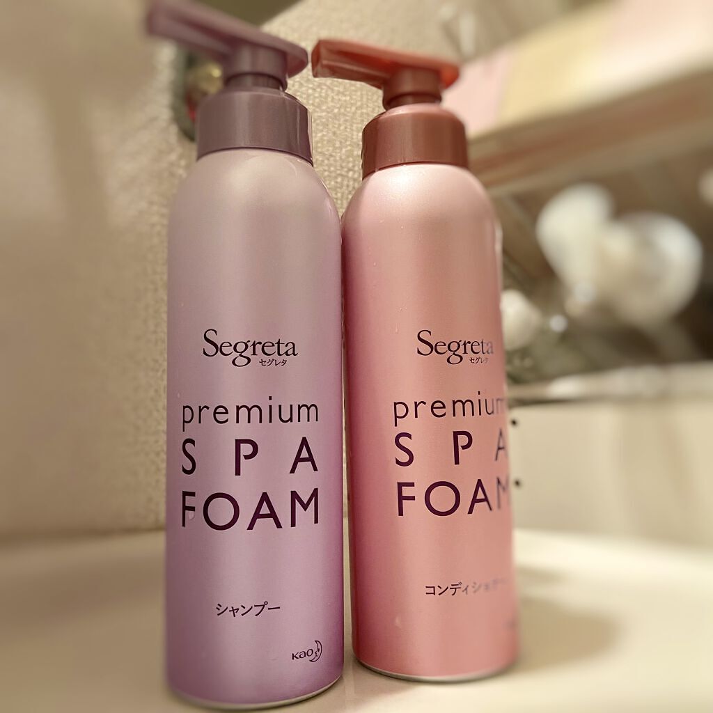 プレミアムスパフォーム シャンプー／コンディショナー シャンプー本体/セグレタ/市販シャンプーを使ったクチコミ（1枚目）