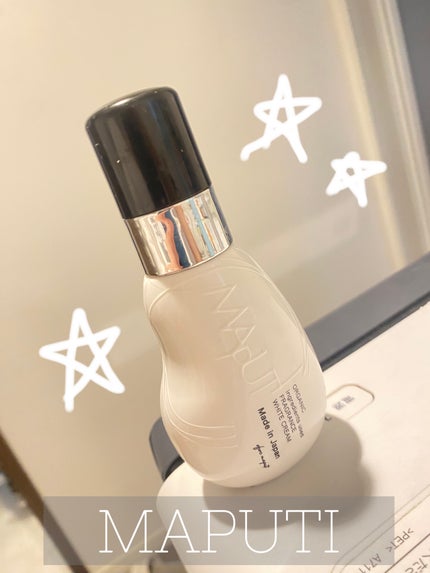 オーガニックフレグランスホワイトクリーム/MAPUTI/デリケートゾーンケアを使ったクチコミ(1枚目)