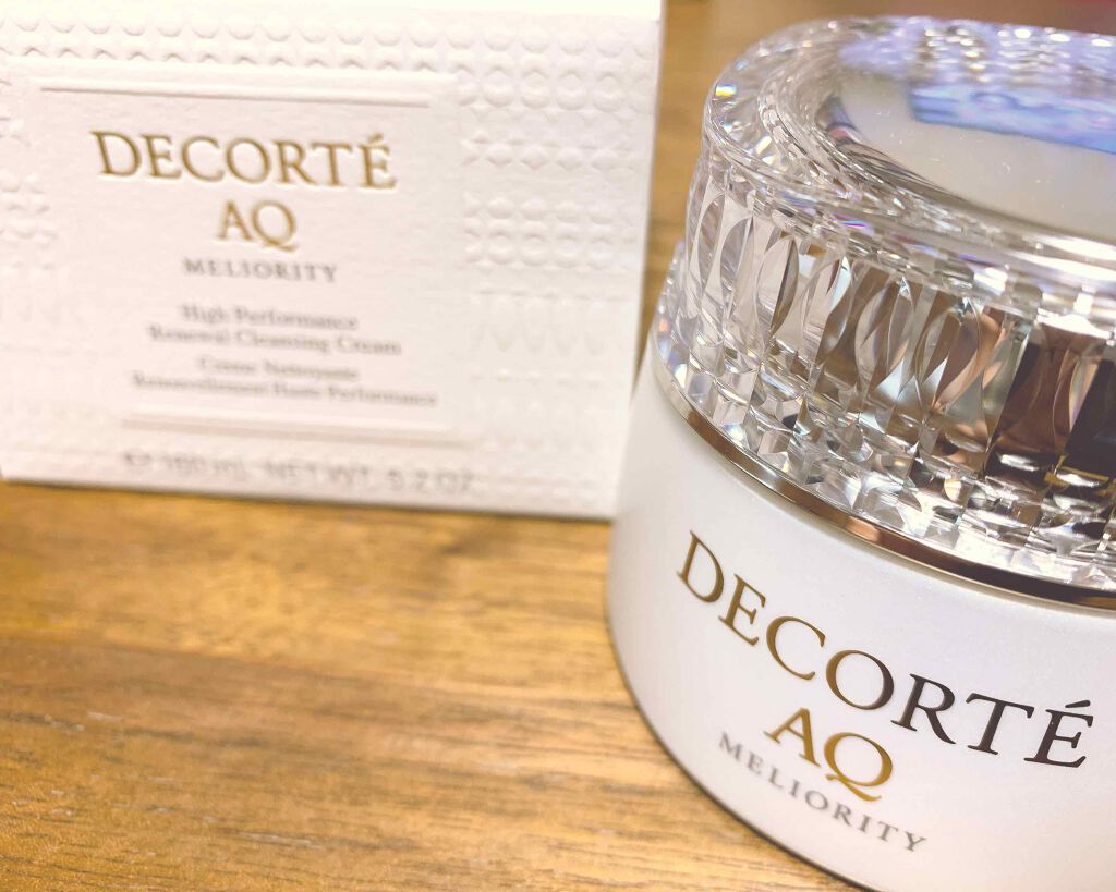 AQ ミリオリティ リペア クレンジングクリーム/DECORTÉ/クレンジングクリームを使ったクチコミ(1枚目)