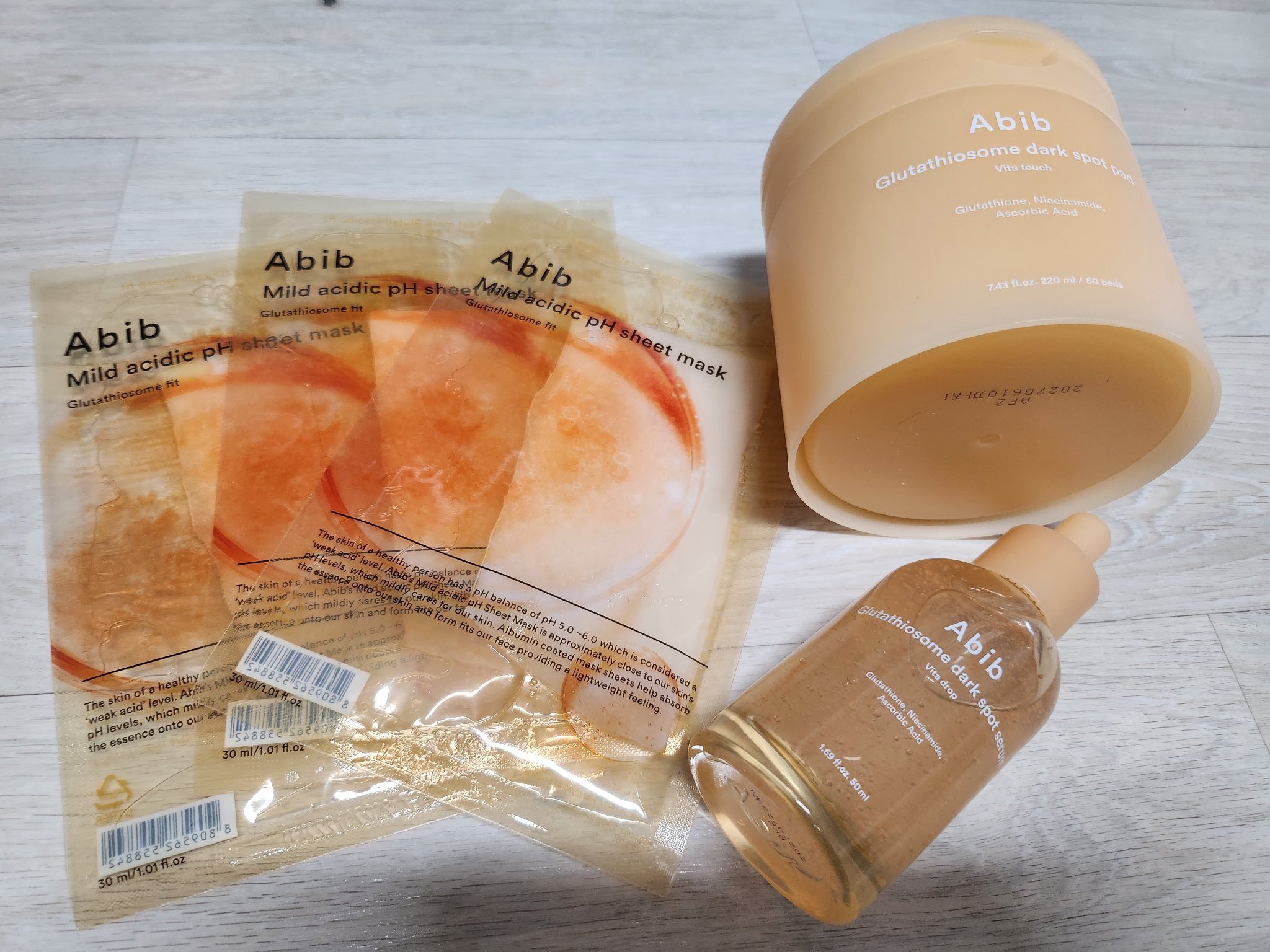 グルタチオンソームダークスポットセラムビタドロップ/Abib /美容液を使ったクチコミ（1枚目）