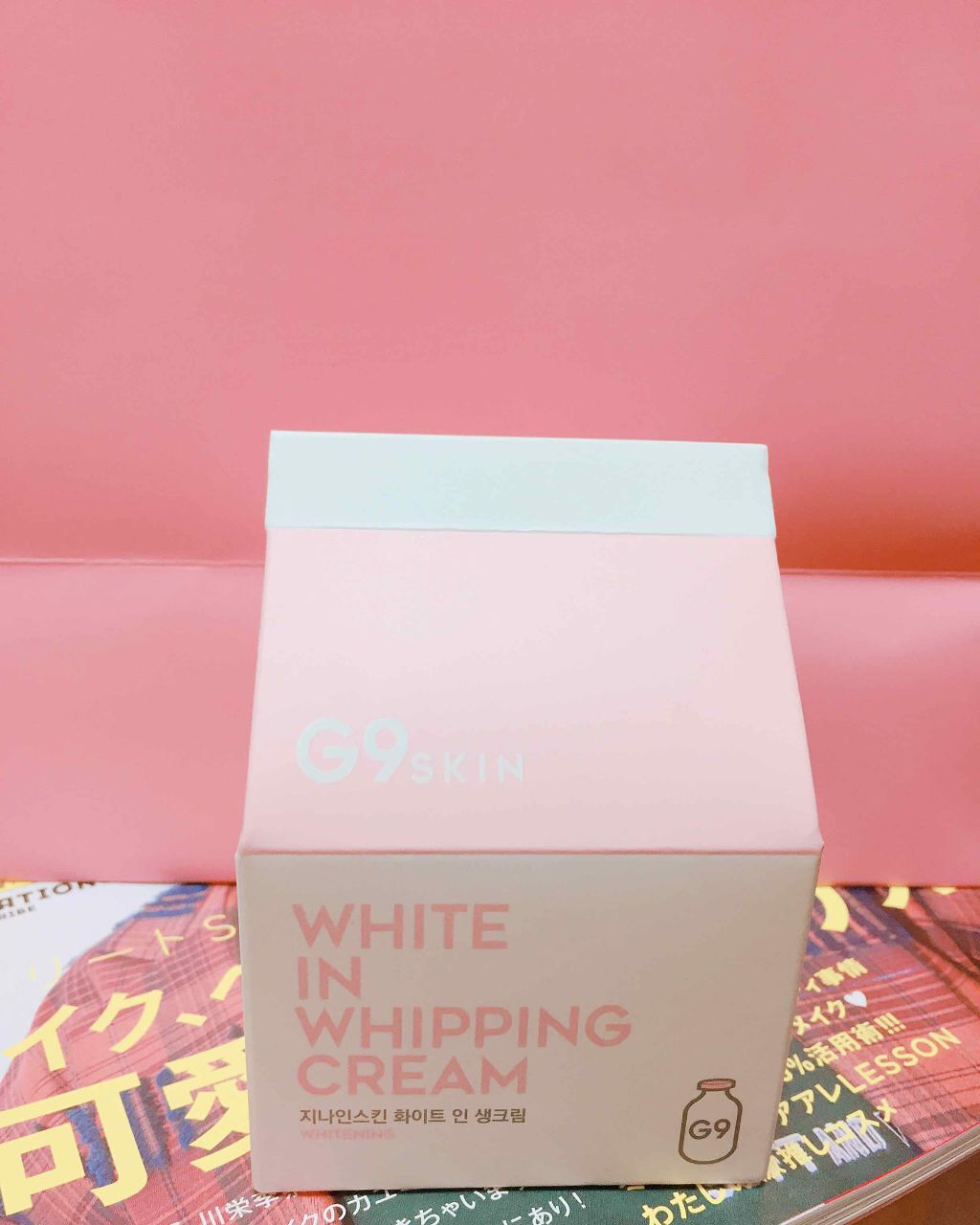 WHITE WHIPPING CREAM(ウユクリーム)/G9SKIN/化粧下地を使ったクチコミ(1枚目)