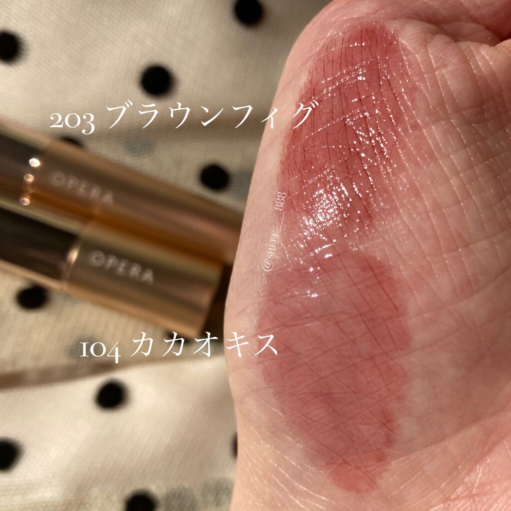 オペラ シアーリップカラー RN/OPERA/リップグロスを使ったクチコミ（3枚目）