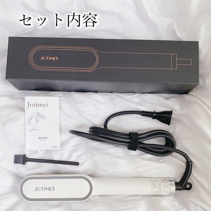 ヘアアイロン ブラシ/jotimei/ヒートブラシを使ったクチコミ(2枚目)