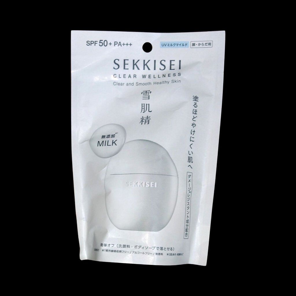 クリアウェルネス UV ディフェンス ミルク マイルド/雪肌精/日焼け止めミルクを使ったクチコミ（1枚目）