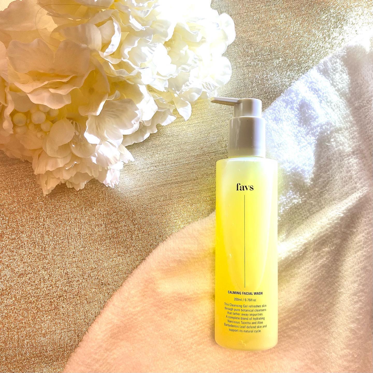 カーミングフェイシャルウォッシュ/favs/洗顔フォームを使ったクチコミ（1枚目）