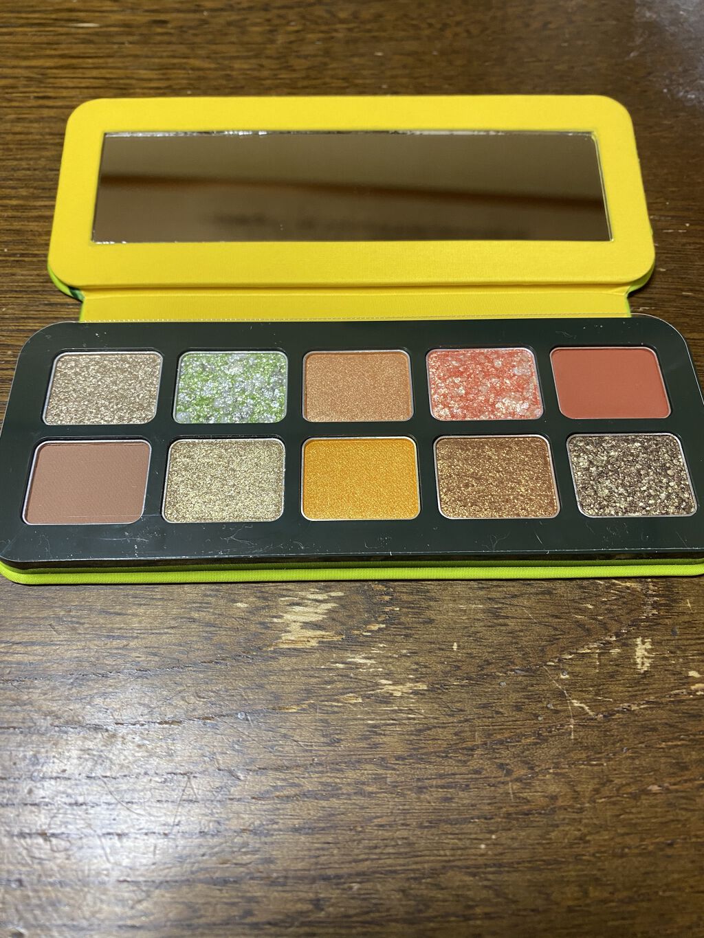 マッチャ ジェノワーズ アイ パレット /shu uemura/アイシャドウパレットを使ったクチコミ（3枚目）