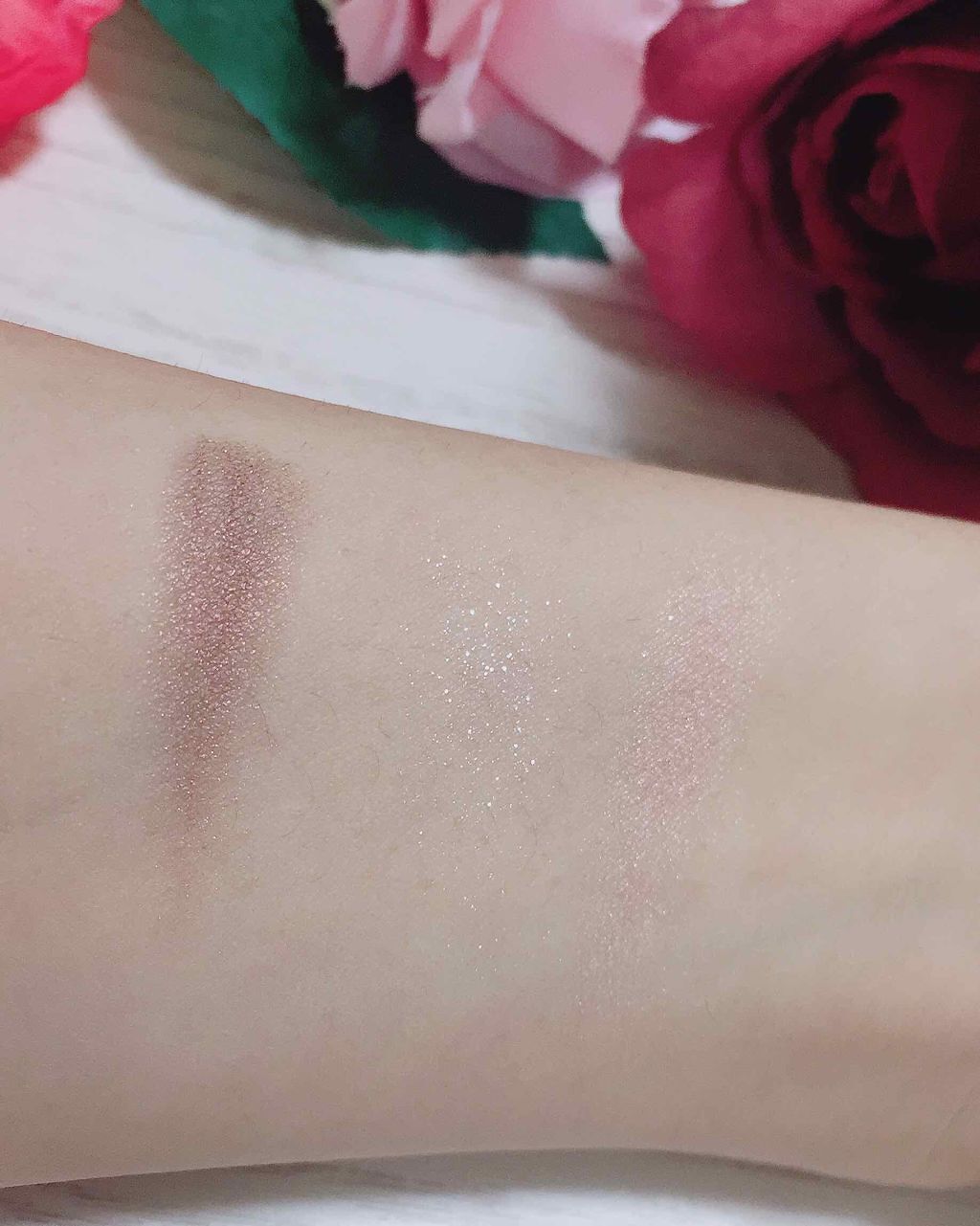 ジューシーピュアアイズ/キャンメイク/アイシャドウパレットを使ったクチコミ(3枚目)