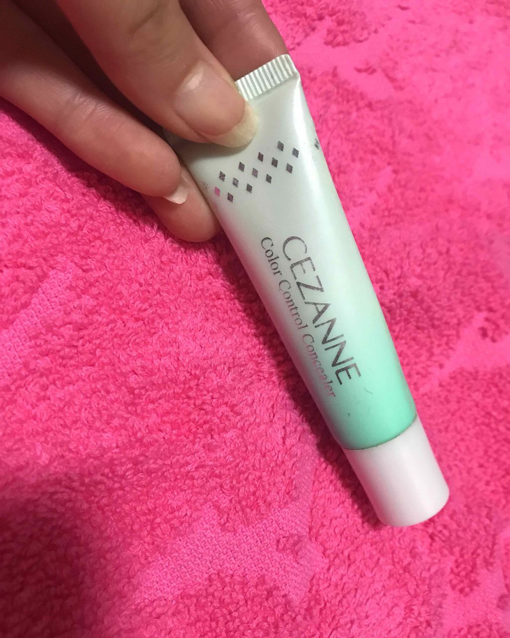 赤み補正コンシーラー/CEZANNE/クリームコンシーラーを使ったクチコミ(1枚目)