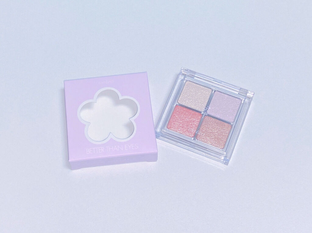 ベターザンアイズ/rom&nd/アイシャドウパレットを使ったクチコミ（1枚目）