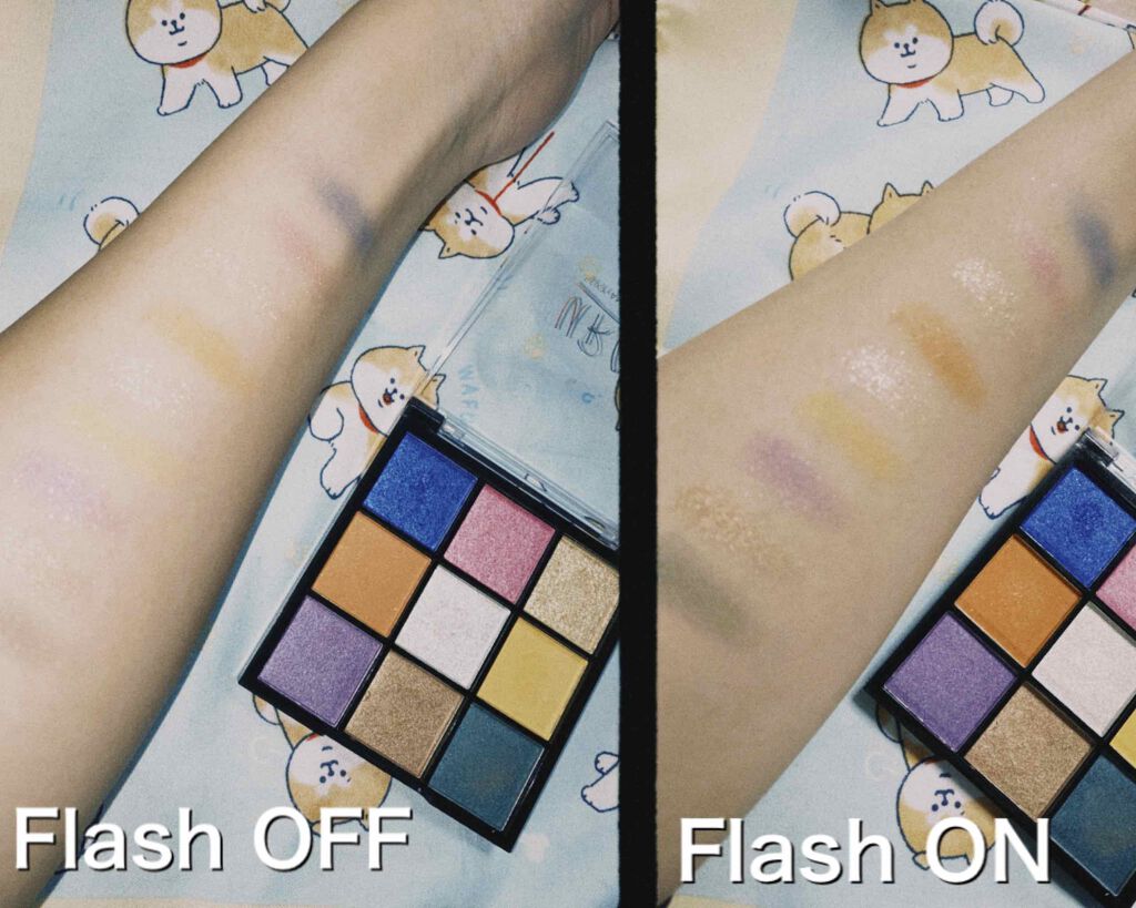 UR GLAM　BLOOMING EYE COLOR PALETTE/U R GLAM/アイシャドウパレットを使ったクチコミ（2枚目）