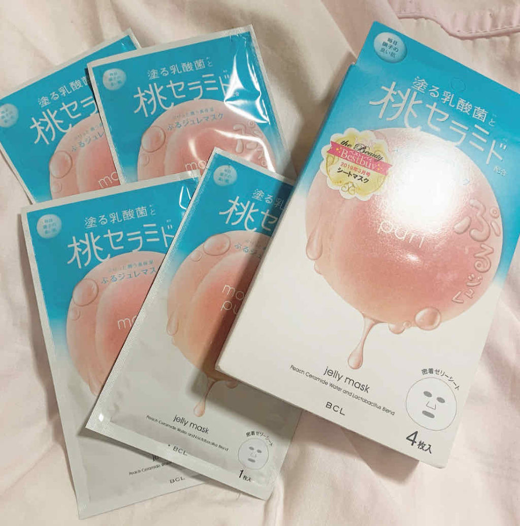 潤いぷるジュレマスク/ももぷり/シートマスク・パックを使ったクチコミ（1枚目）