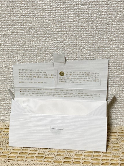 (R)K24GPツキ ゴールド/LOVECHROME/ヘアコームを使ったクチコミ(7枚目)