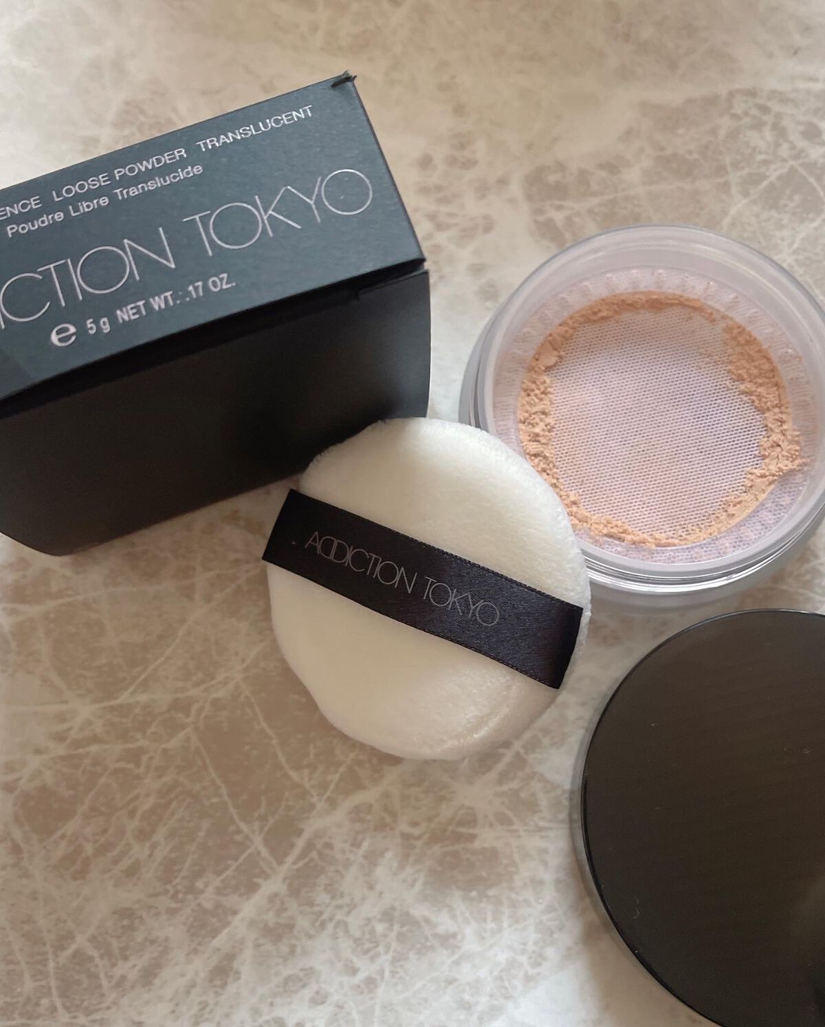 インビジブル エッセンス ルースパウダー トランスルーセント /ADDICTION/ルースパウダーを使ったクチコミ(3枚目)