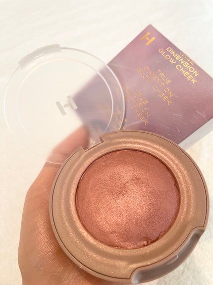 トゥルーディメンショングロウチーク/hince/パウダーチークを使ったクチコミ(2枚目)