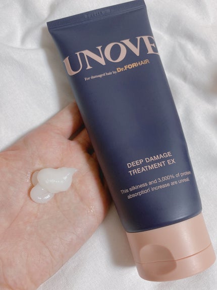 ディープダメージトリートメントEX/UNOVE/洗い流すヘアトリートメントを使ったクチコミ(2枚目)