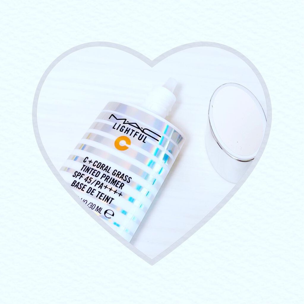 ライトフル Ｃ＋ティンティッド プライマーSPF45(PA++++)/M・A・C/化粧下地を使ったクチコミ（2枚目）