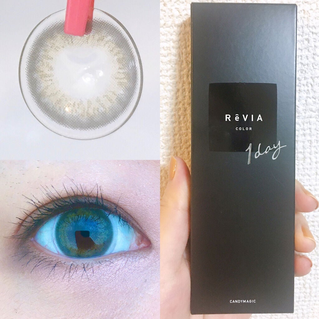 ReVIA 1day/ReVIA/ワンデー(1DAY)カラコンを使ったクチコミ(1枚目)